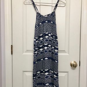 Patterned Nautica Midi Dress